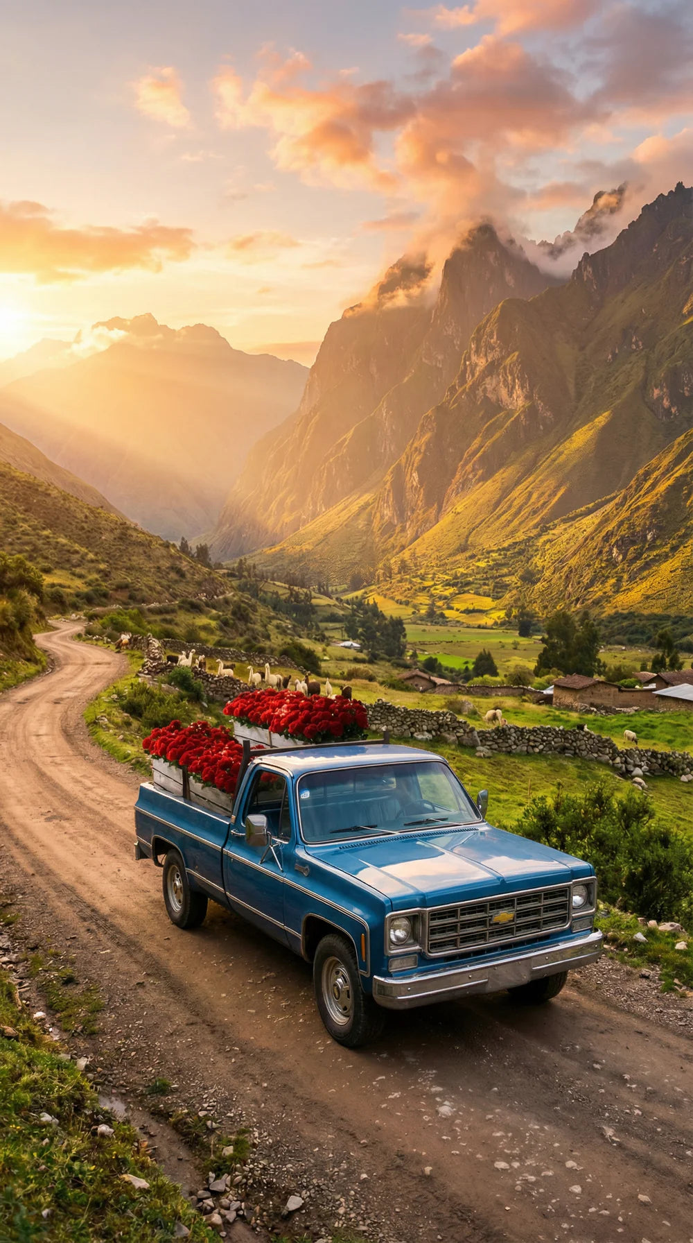 Rose fresche dall'Ecuador